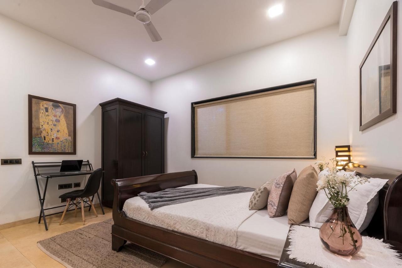 The Leaf: Stayvista's Poolside Oasis with Indoor Games Alibag Exterior photo